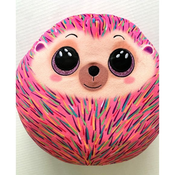 Ty Squish A Boo Hildee The Hedgehog Pink Pillow Plush Stuffed Animal Toy Large 1 - Picture 2 of 5
